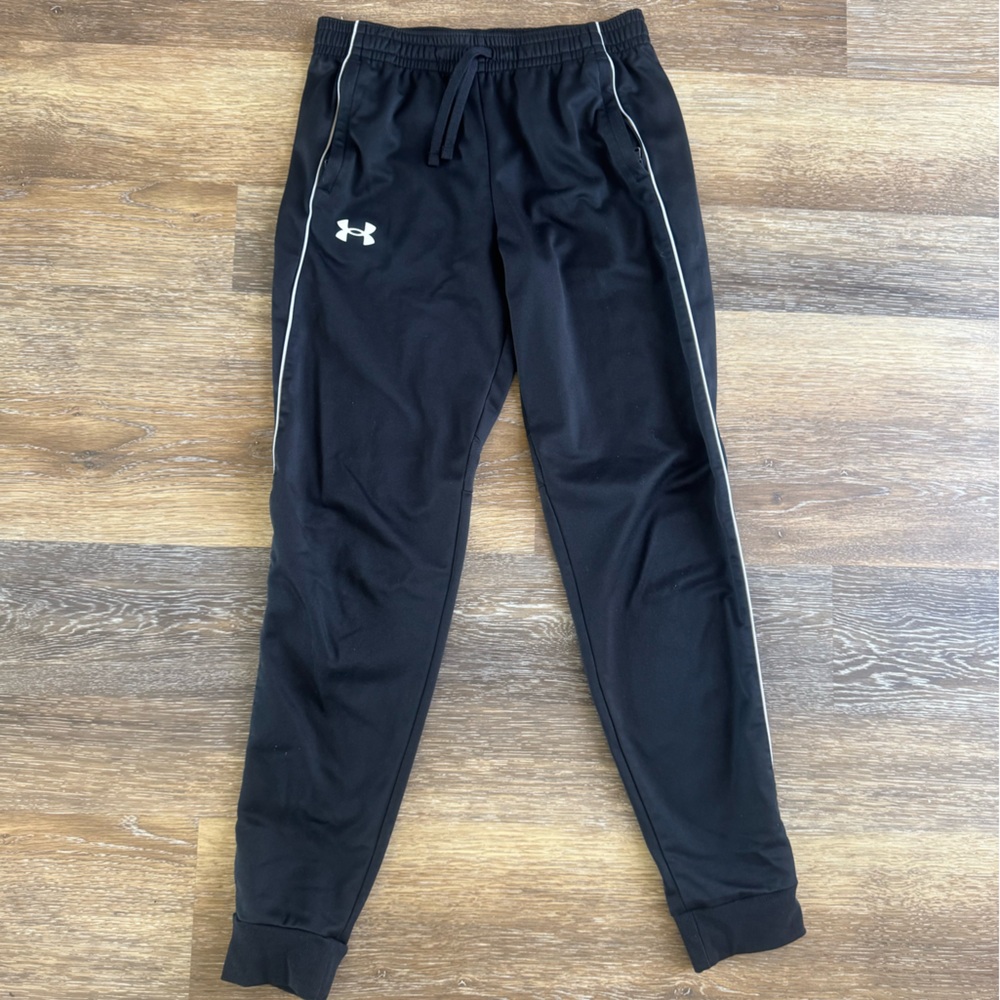 Under Armour Black Joggers YL